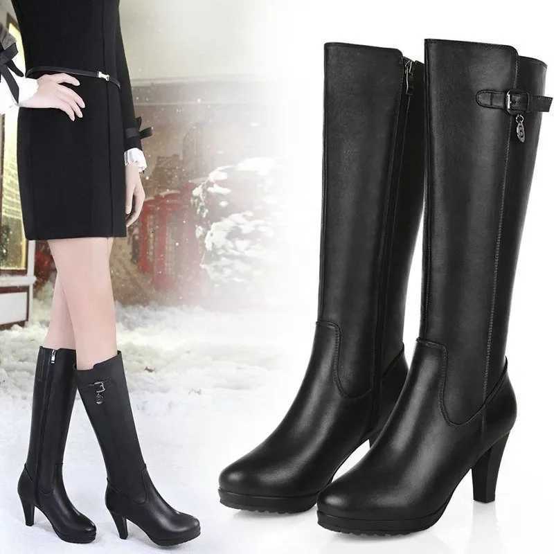 Botas De Mujer Women Cute Sweet White Pu Leather Winter Boots Lady Casual Brown Comfortable Boots Cool Street Boots E6020T251223