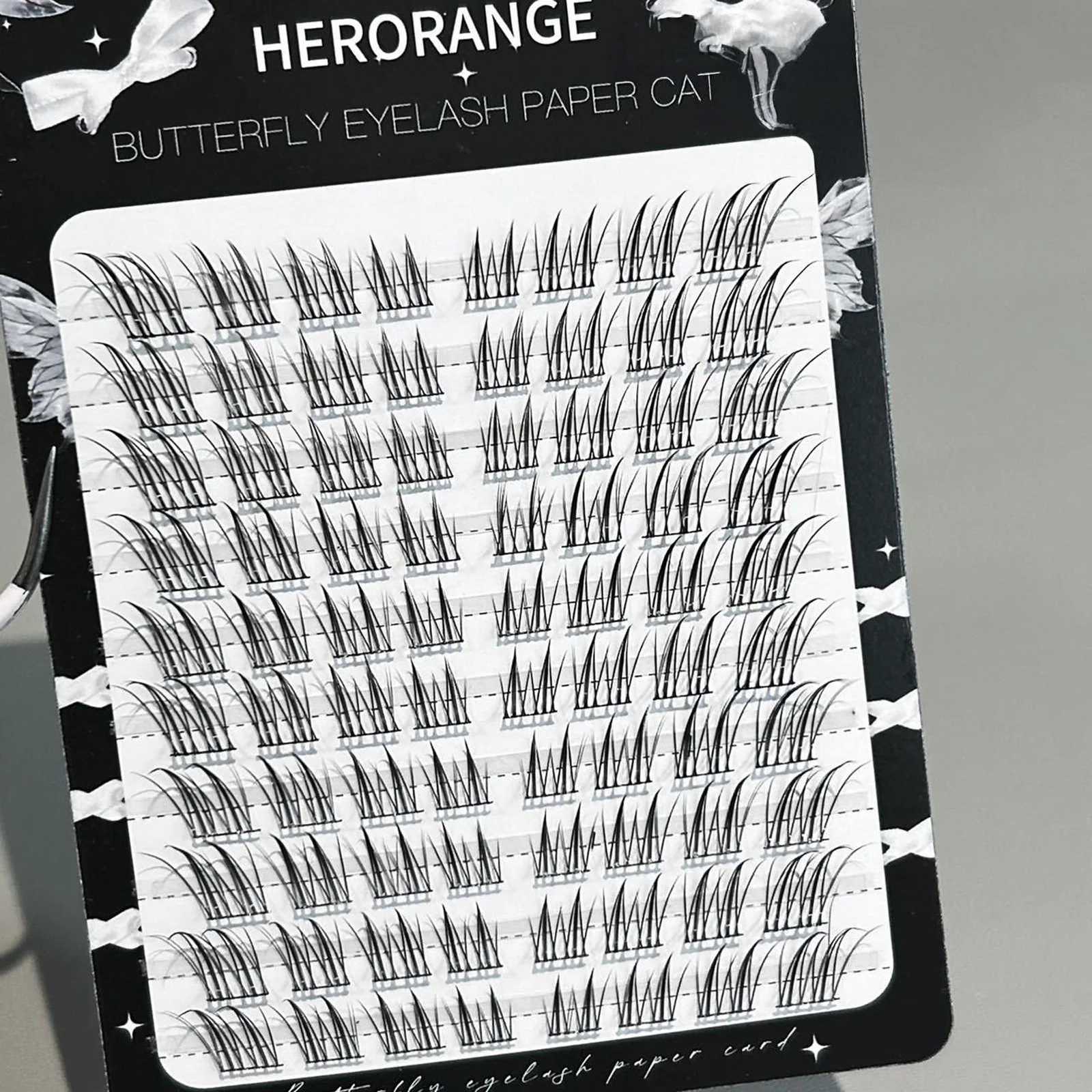 3/6/10 Rows Natural Charming Lashes Y2k Segmented Foxes Eyelash Extension Fluffy Single Clusters False Eyelashes Makeup ToolsT251223