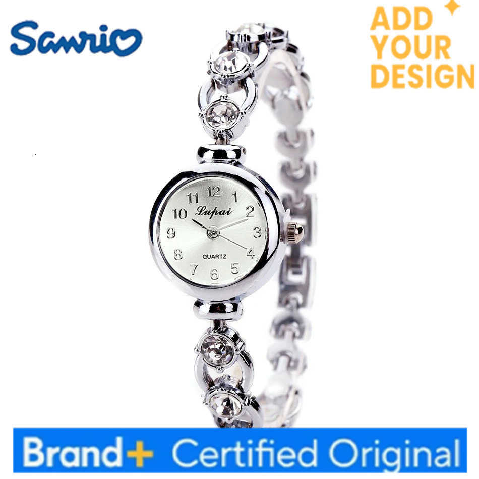 Sanrio Women Watches 2024 Luxury Brands Stainless Steel Crystal Bracelet Wrist Watch Fashion Ladies Dress Reloj Mujer Montre Femme H251223