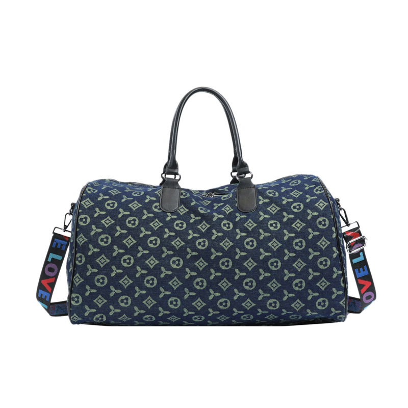 2025 New Classic Fitness Bag Large Capacity Fashionable Trendy Printed Travel Bag For Woman and Man