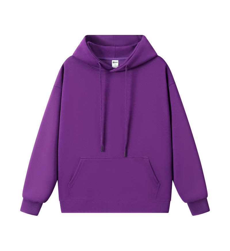 320G Heavyweight Red Hoodie Unisex 2025 New Spring Autumn Trendy Top Men's Hooded Jacket