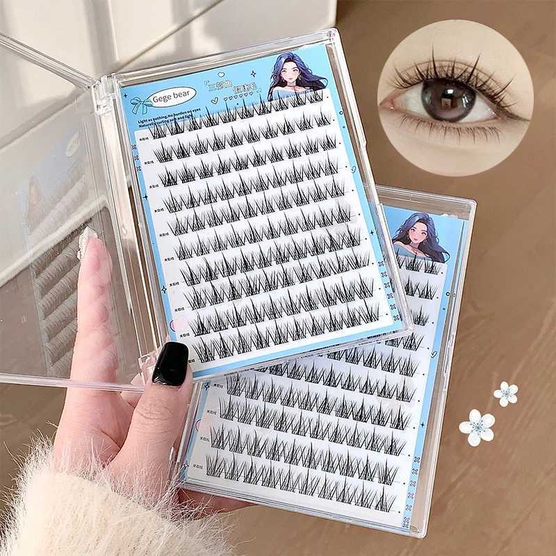 No-Glue False Eyelashes Easy 3-Step Application Natural Glue-free False Eyelashes DIY Lashes for Beginners with Sunflower DesigT251223