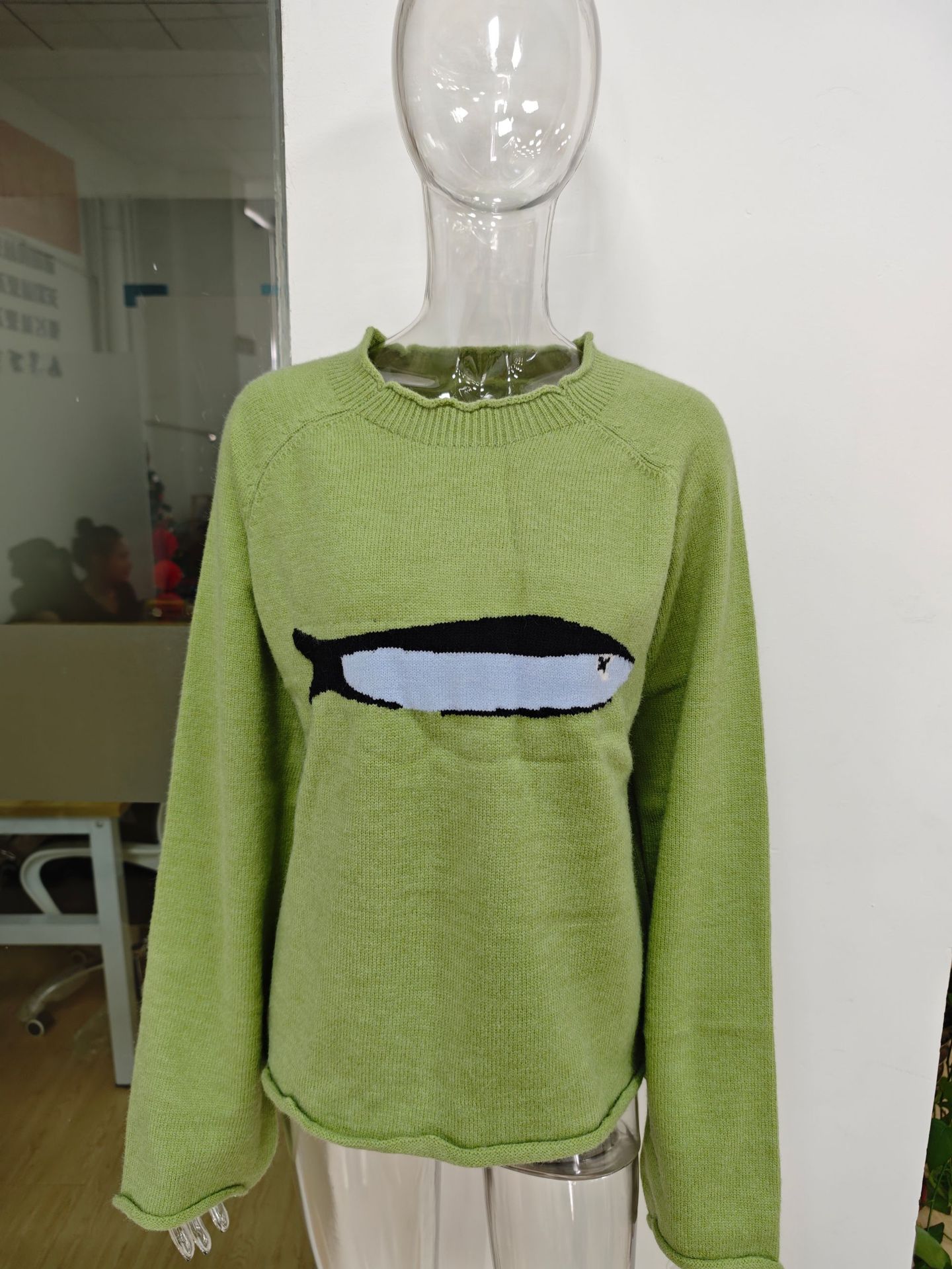 American retro style unique street leopard print patchwork hoodie short sweatshirt Female Chic Streetwear