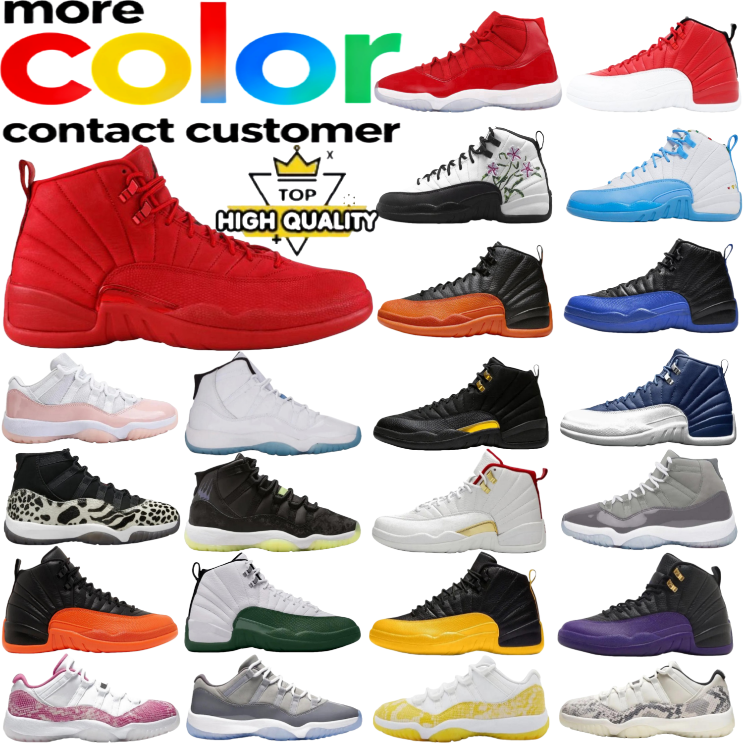 Top designer 11 12s Basketball Shoes Cherry Field Purple Stealth Blueberry Reverse Hyper Royal blue Atlanta Mojave Gamma Blue Cherry Cool Men Women Sneakers 36-47