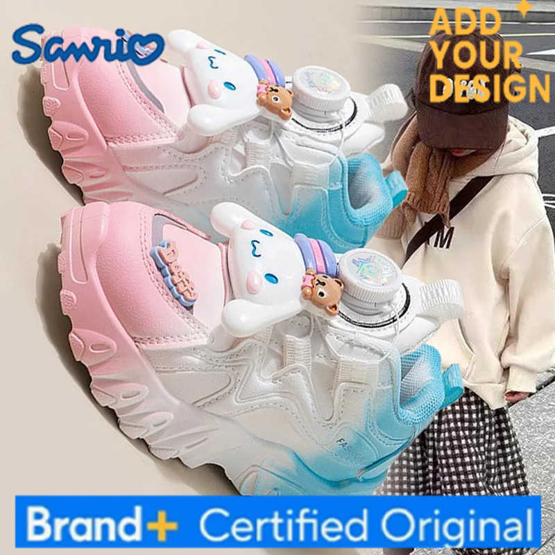 Sanrio Girl Cinnamoroll Kawaii Fashion Sneakers Student Spring and Autumn Seasons Anime Cartoon Child Clunky Sneaker New Style H251223