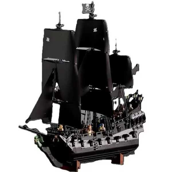 Sparrows Pirate Ship Building Blocks 10365 Vessel Sailboat Ship Model Bricks Assembling DIY Toys For Kids Adult Birthday Gifts Q251212