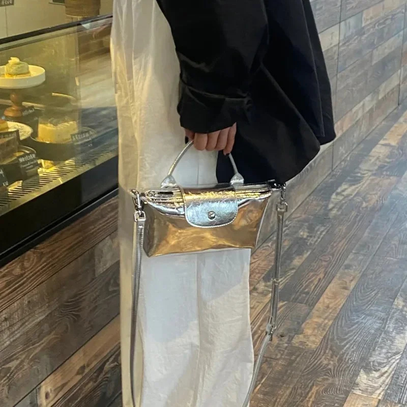Women Mini Tote Bags Summer Silver Purses and Handbags Lady Bag Female PU Shoulder Crossbody Bags Hobo Bolsa Feminina 251217 - view 7