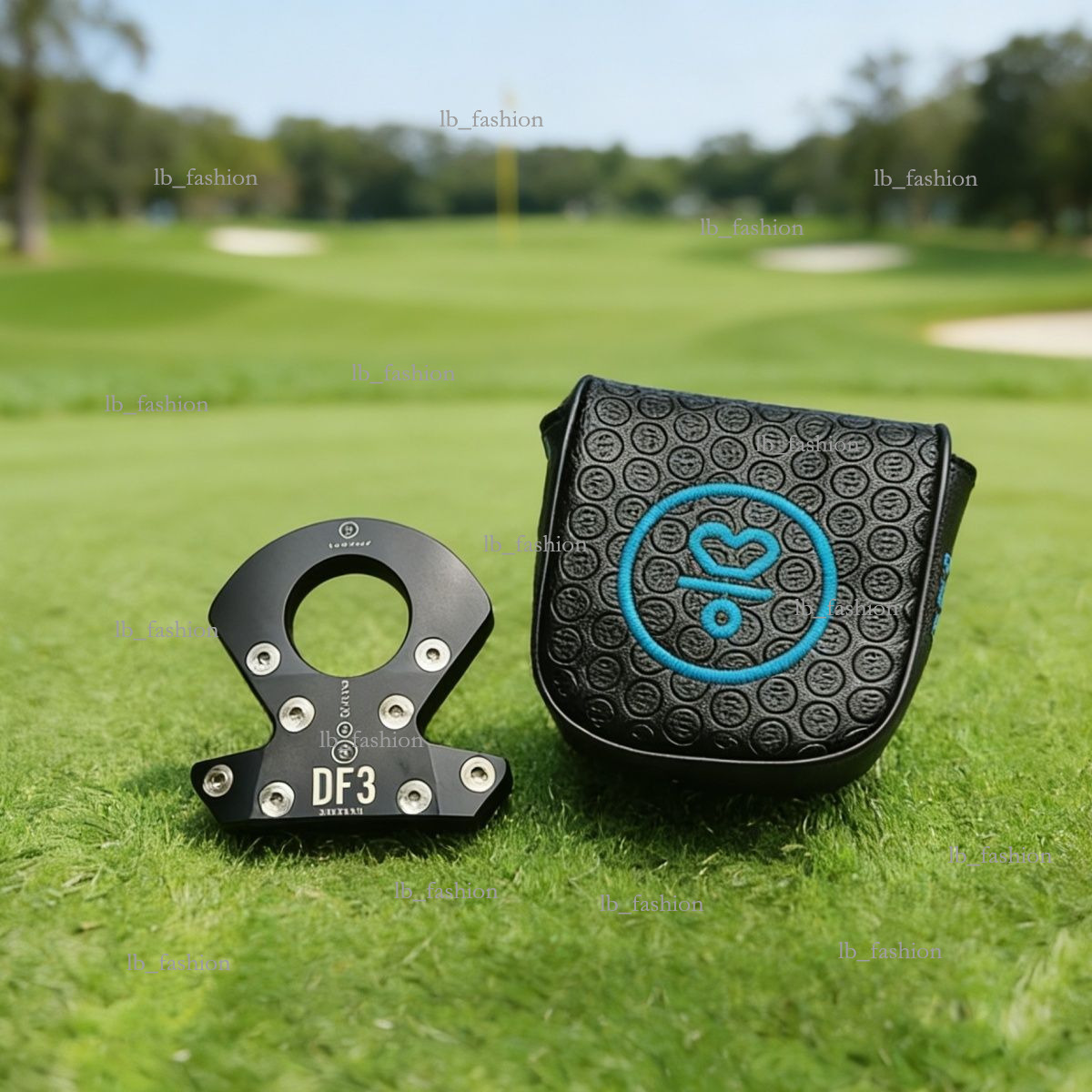 2025 New AAA Designer LAB GOLF Mezz.1 32/33/34/35 Inch Putter Big Black Bull Golf Automatic Balancing Club Face Return Putter Right Hand Ball head with packaging 0ea