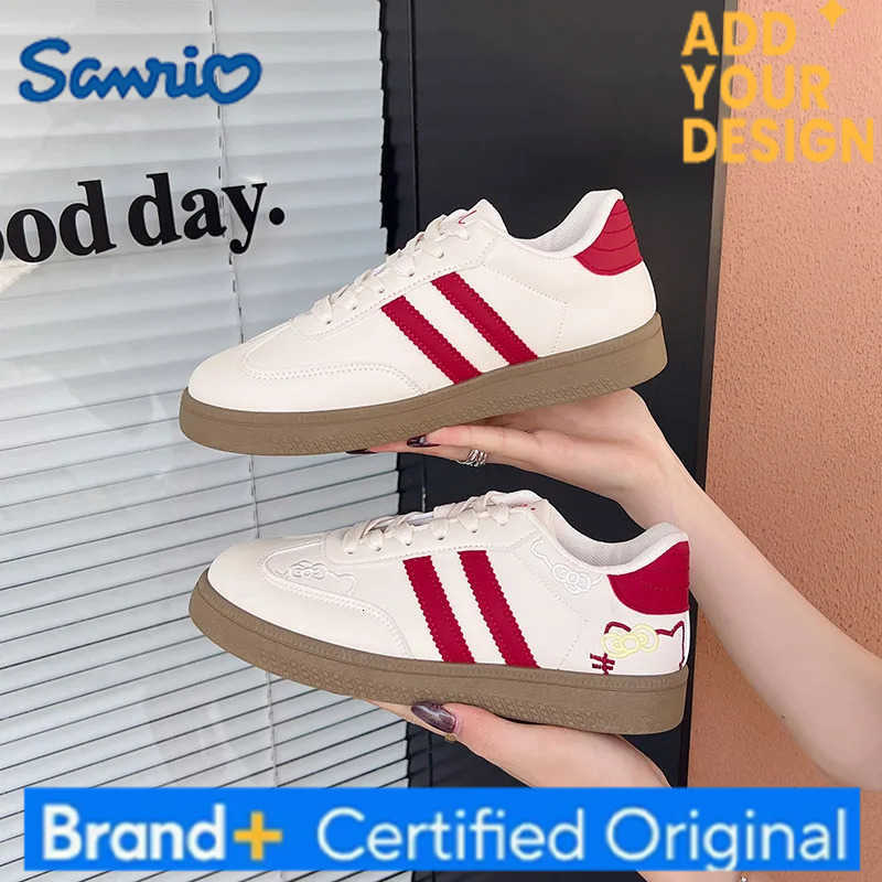 Sanrio Cute Embroidered Womens Sports Shoes Non-slip Spring Autumn Ladies Casual Tennis Shoes Sweet Versatile Women School Sneakers H251223