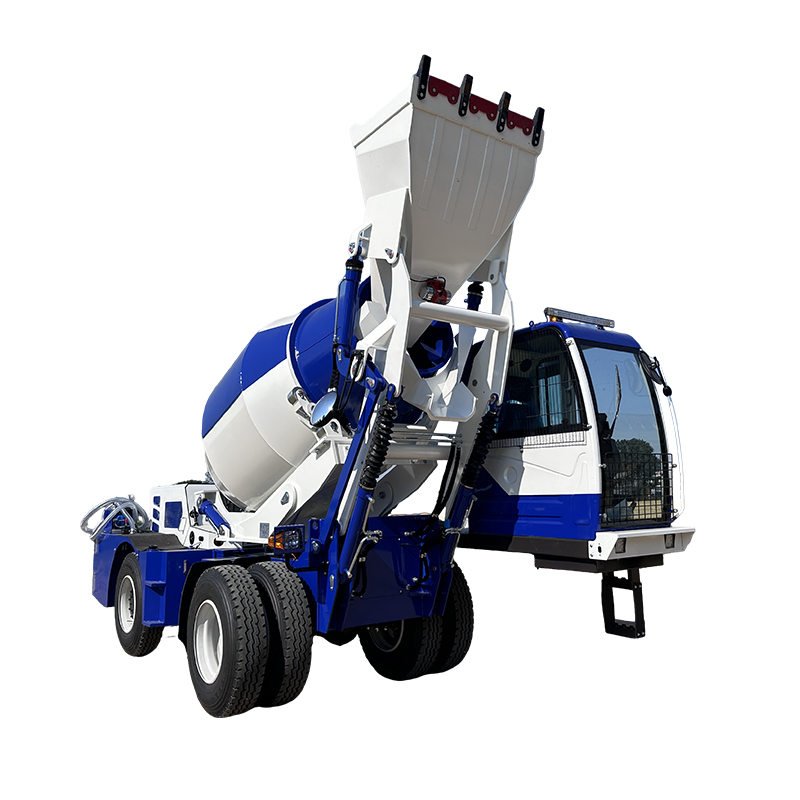All-in-One Self-Loading Cement Mixer Truck with Hydraulic Hopper & Spare Parts Kit
