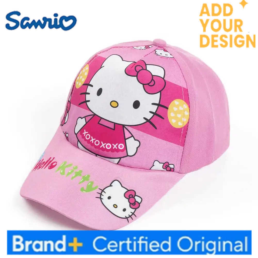 Sanrio Hello Kitty Peaked Cap Kuromi My Melody Snapback Hat Lamb Wool Hat Childrens Baby Baseball Cap Hip Hop Hats H251223 - view 3