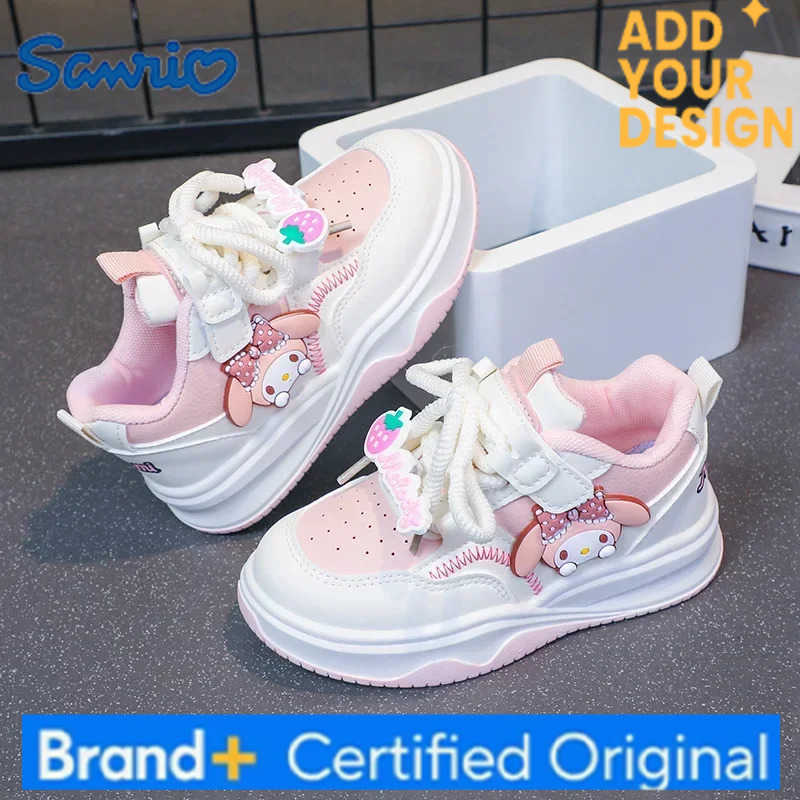 Sanrio hello kitty fall new children sneakers girls running sports shoes platform childerns kuromi cartoon casual shoes H2512231