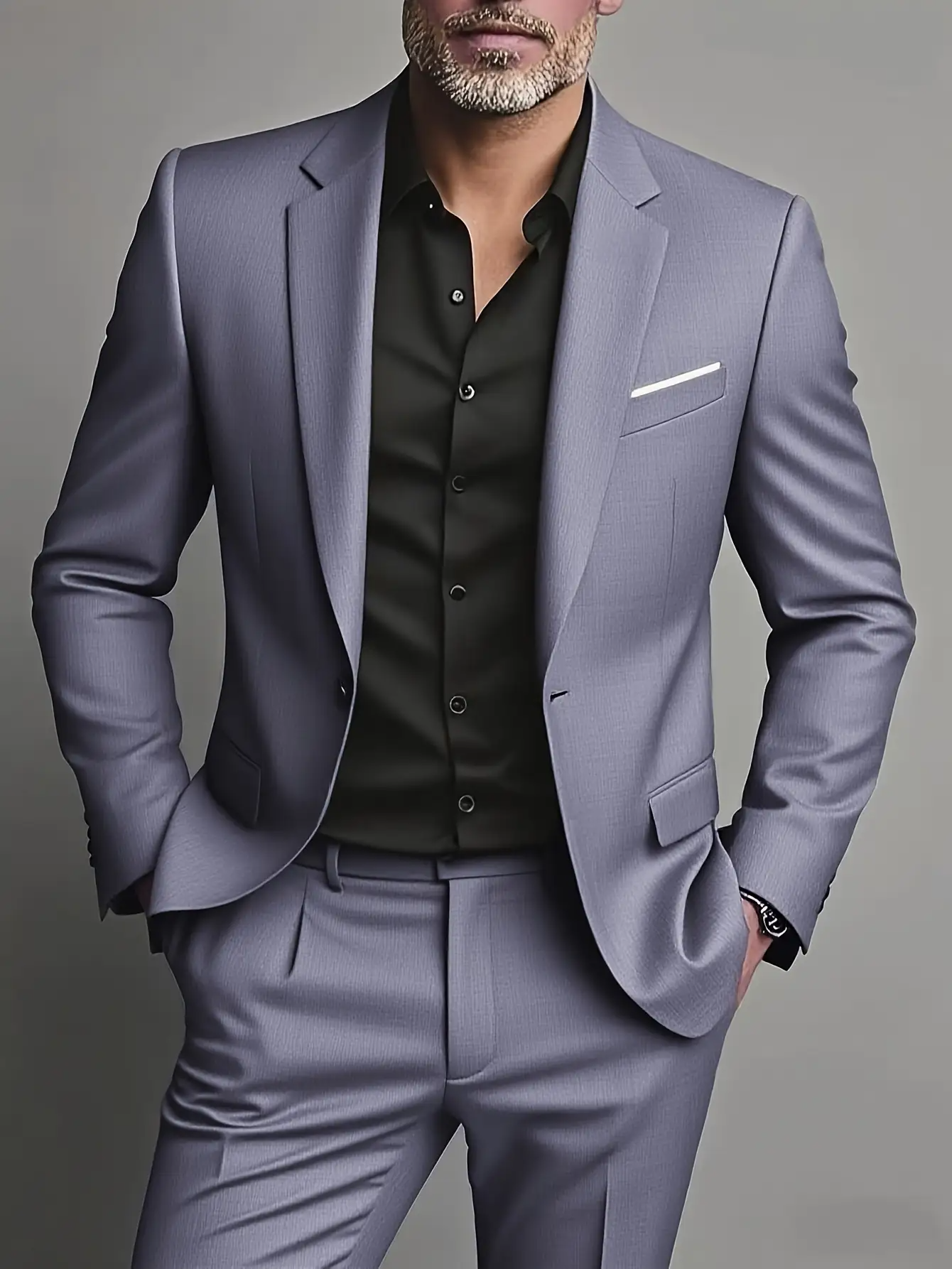 Elegant Mens Formal Outfit: Premium Handcrafted Suit for Special Occasions