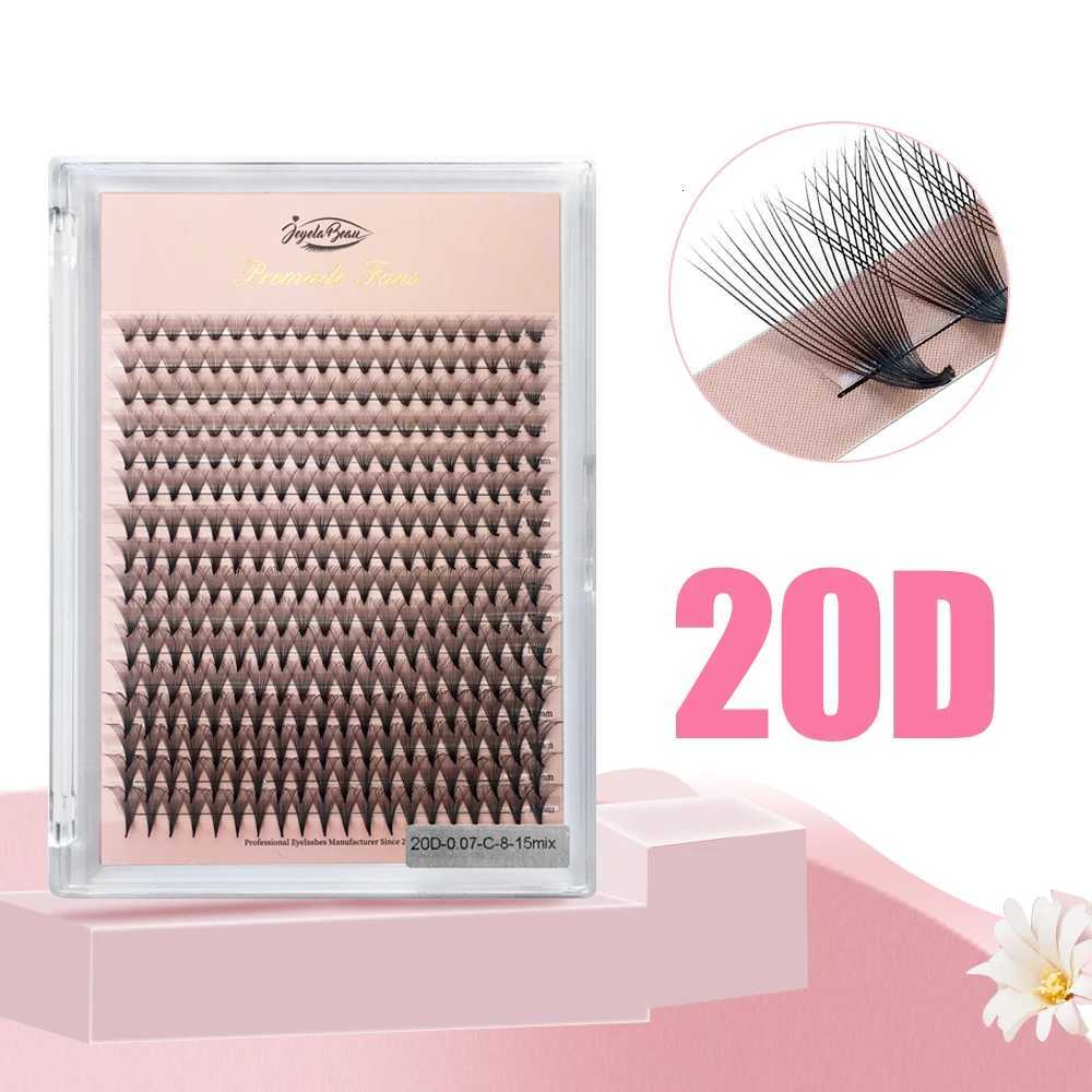 Goddess 320Fans 16Lines Premade Volume Fans 4D 5D 10D 16D 20D Sharp Narrow Stem Pointy Base Faux Mink Lash Extension EyelashesT251223