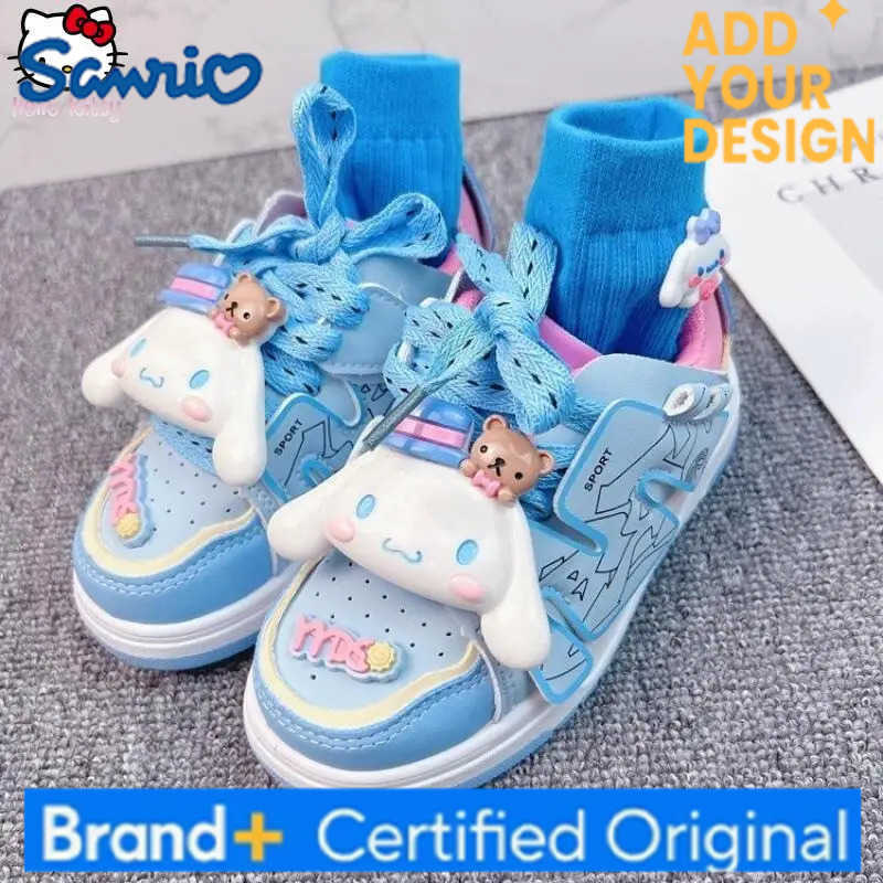 Sanrio Anime Cinnamoroll Y2K Student Casual Sport Board Shoes Thick Sole Versatile Fashion Sneakers Women Cartoon Sports Shoes H251223