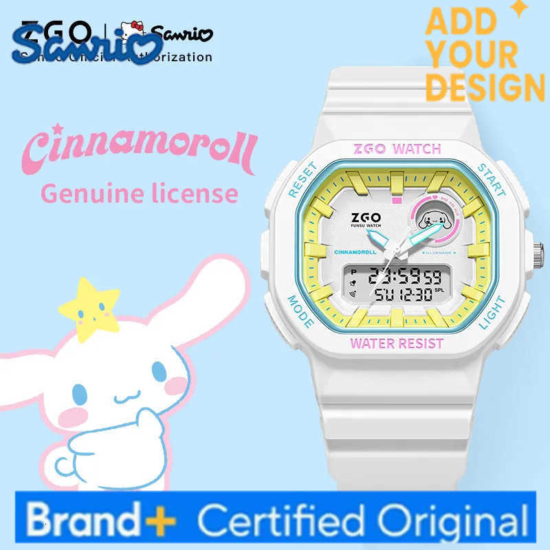 Sanrio cinnamon kids watch for girls fashion sports waterproof glow-in-the-dark digital watch birthday gift 810 H251223