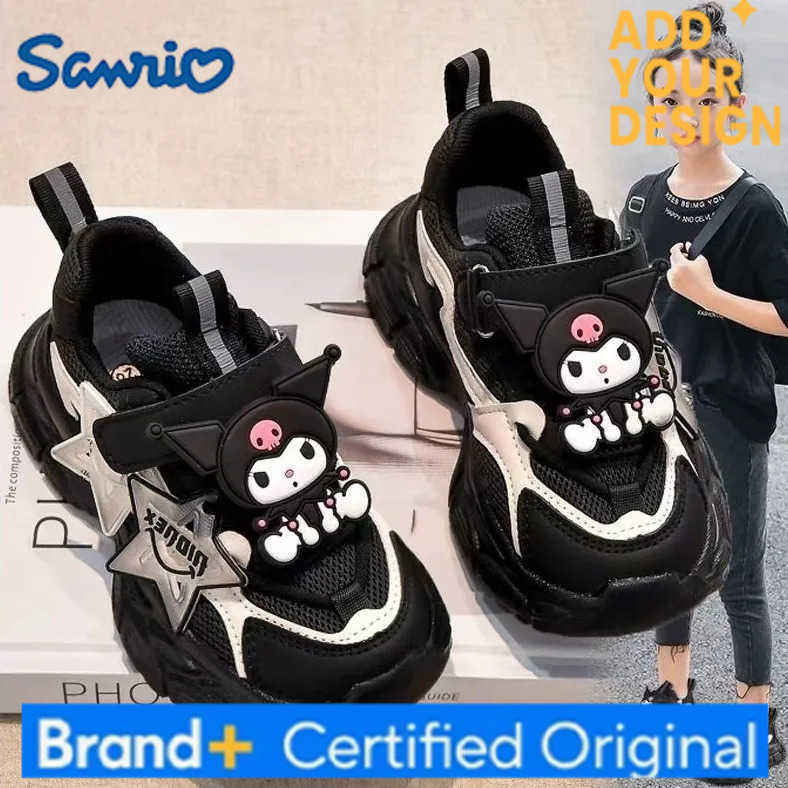 Sanrio 2025 Boys Girls Soft Sole Casual Sneakers Fashion Trend Running Shoes Childrens Flat Baby Toddler Outdoor Shoes H251223