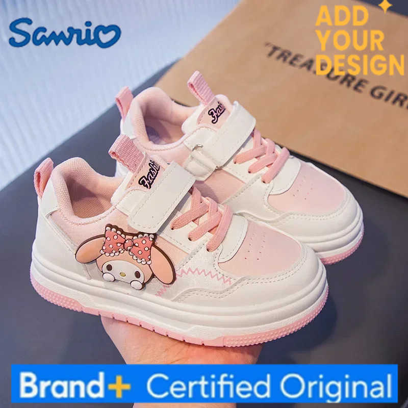 Sanrio Kuromi Melody kids Sneakers Girl Board Shoes Spring Autumn Soft-soled Cartoon Running Shoes Non-slip Breathable Casual Shoes H251223