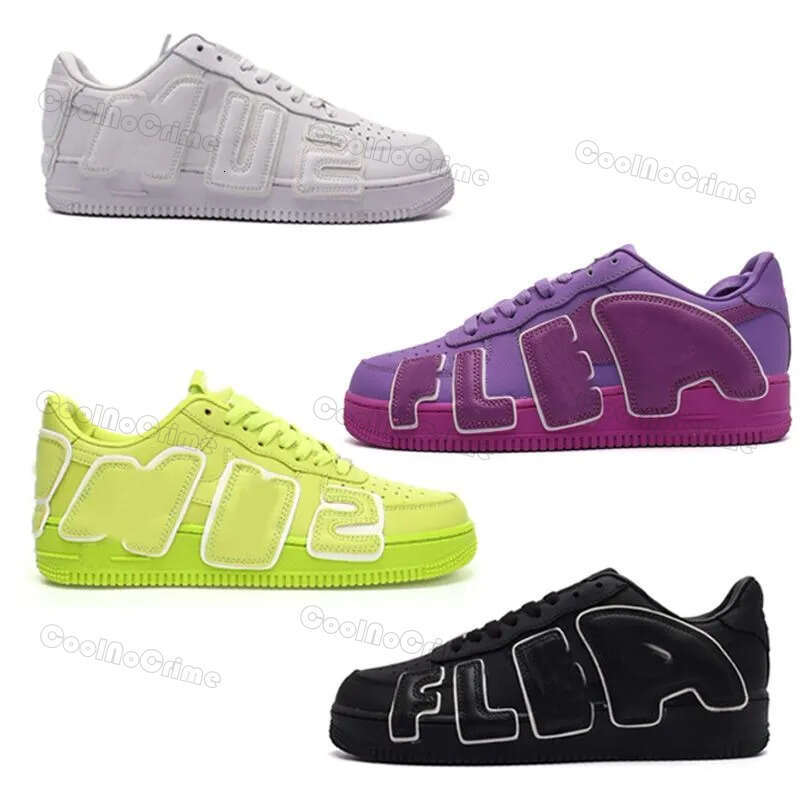 2026 Designer Brand Latest 1'07 Cactus Plant Flea Market White Co branded 3M Reflective Low Top Casual Board Shoes 36-45