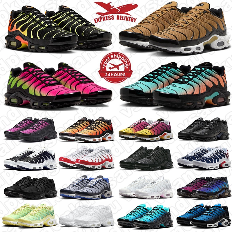 Free Shipping designer sneakers running shoes tn for mens trainers tns Pink Black Hyper Blue women men outdoor sports sneaker