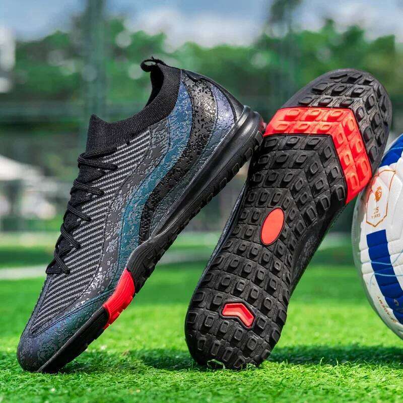 Men's Boots Professional TF/FG Soccer Field Shoes Quality Turf Training Football Cleats Indoor Anti-slip Footwear 2025
