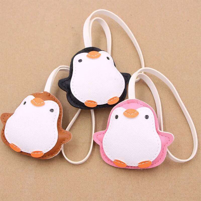 12 Style 3D Animal Bag Charm PU Pendant,Cute Dog/Cat/Panda DIY Keyring Accessories,Moon Star Purse/Handbag Hanging Decor Lanyard X251224