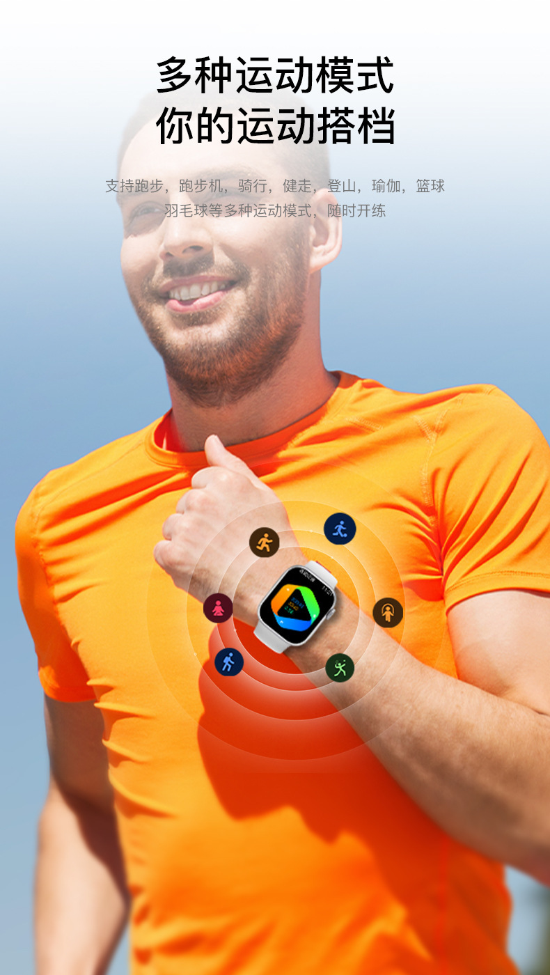 New Huaqiangbei s12 smart watch with Alipay playable game blood sugar measurement men's sports watch