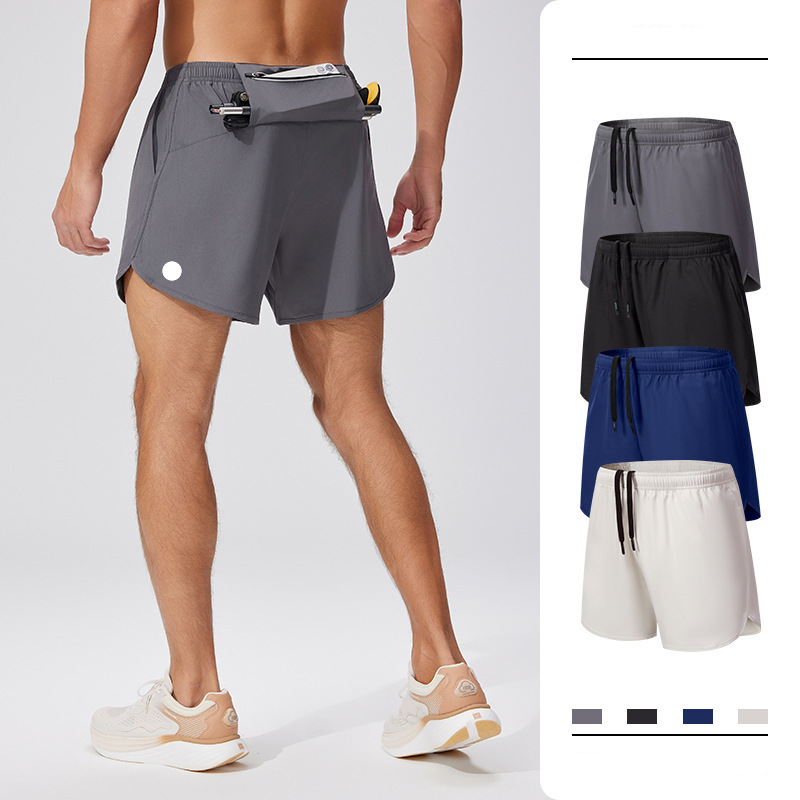 UU-L5643 Summer Quick-drying Breathable Men's Sports Shorts Outdoor Cross-country Running Shorts Fitness Track and Field Training Running Shorts Yoga Shorts