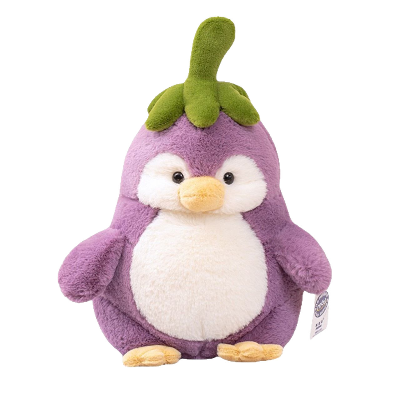 2026 Viral Purple Eggplant Penguin Plush Toy, Jumbo Stuffed Animal Doll Hugging Pillow Sleep, Cute Gift for Boys & Girls W260306