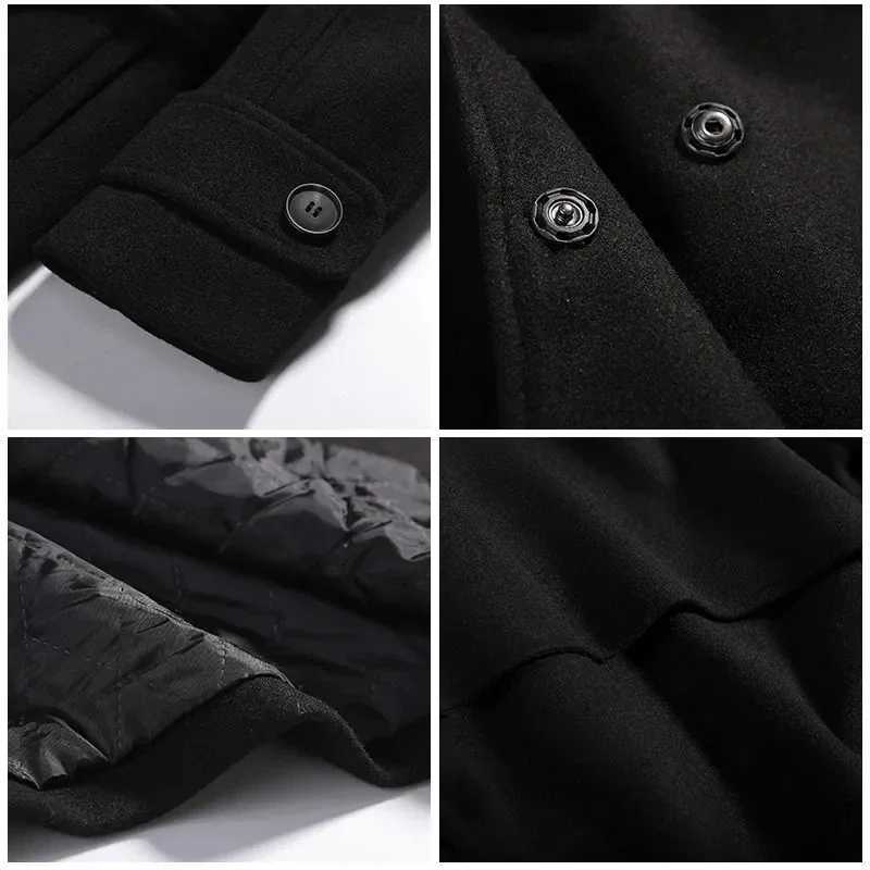 Woolen Jacket Womens New Popular With belt High-end Double-sided Cashmere Overcoat Autumn And Winter Thickening Wool Coat E4948T251224