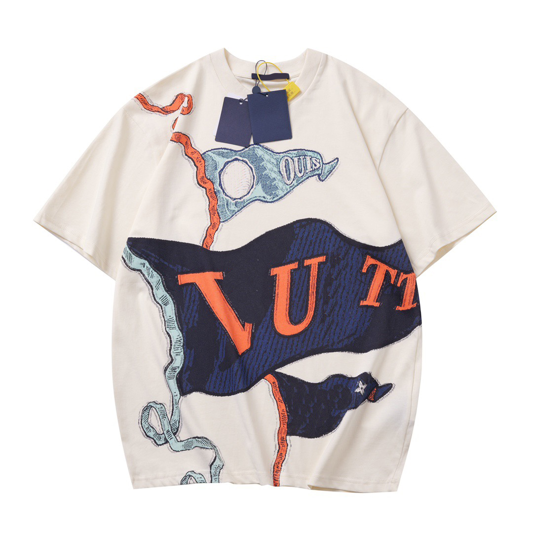 Men's Plus Tees & Polos with cotton printing and embroidery, 100% replica of European size t-shirts 49y2333