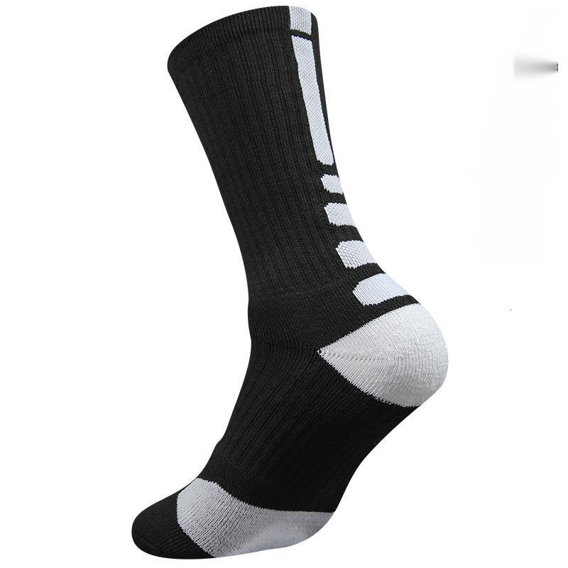 5Pairs Professional Basketball Socks Thickened Towel Bottom Socks Men's Elite Socks Long Tube Children's Outdoor Sports Socks Women's R