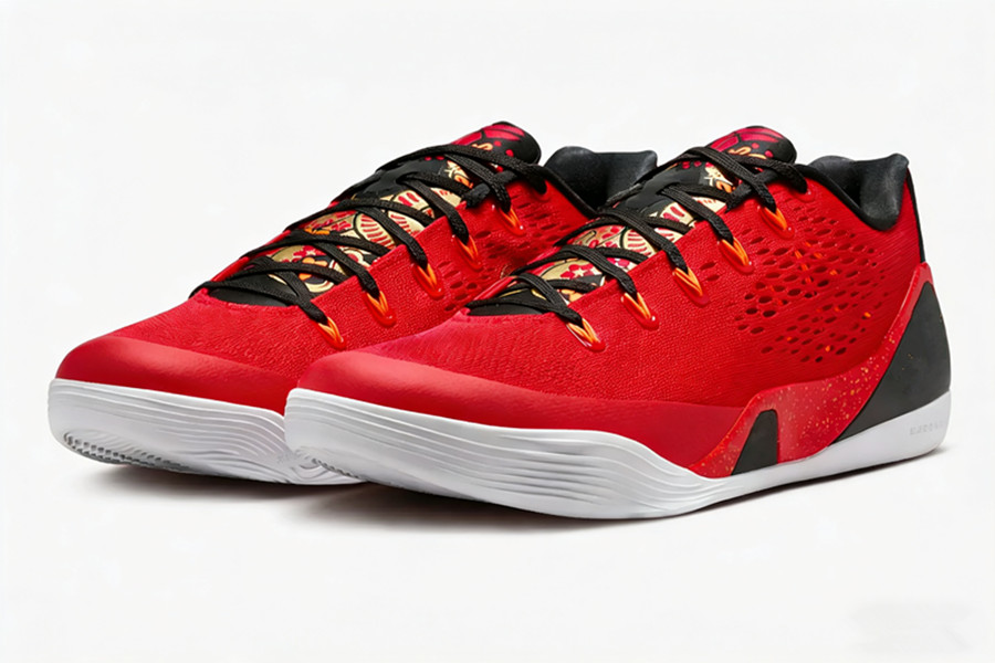 Black Mamba 9 EM Low Protro China Men Basketball Shoes for sale University Red Black White Gold Team Aunt Pearl sneakers