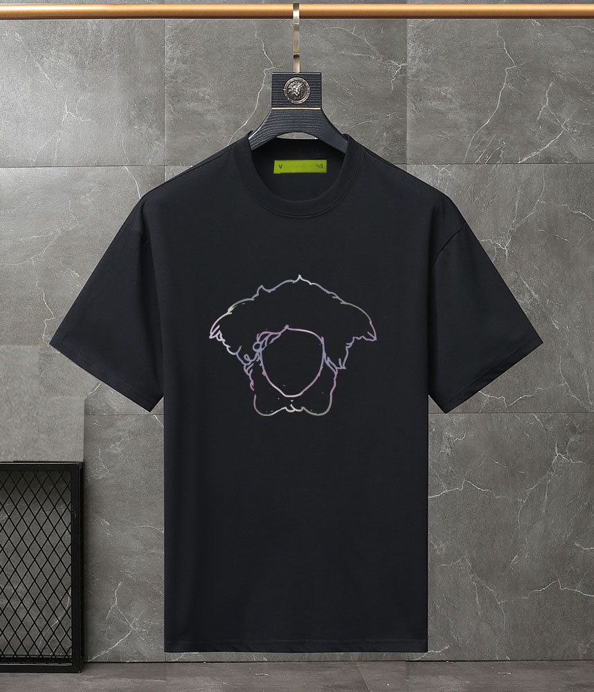 pattern short sleeve calssic t shirt Loose Fashion jumper Men's T-Shirts Man Casual Street Graffiti men shirts Casual Men Clothing mens designer top quality