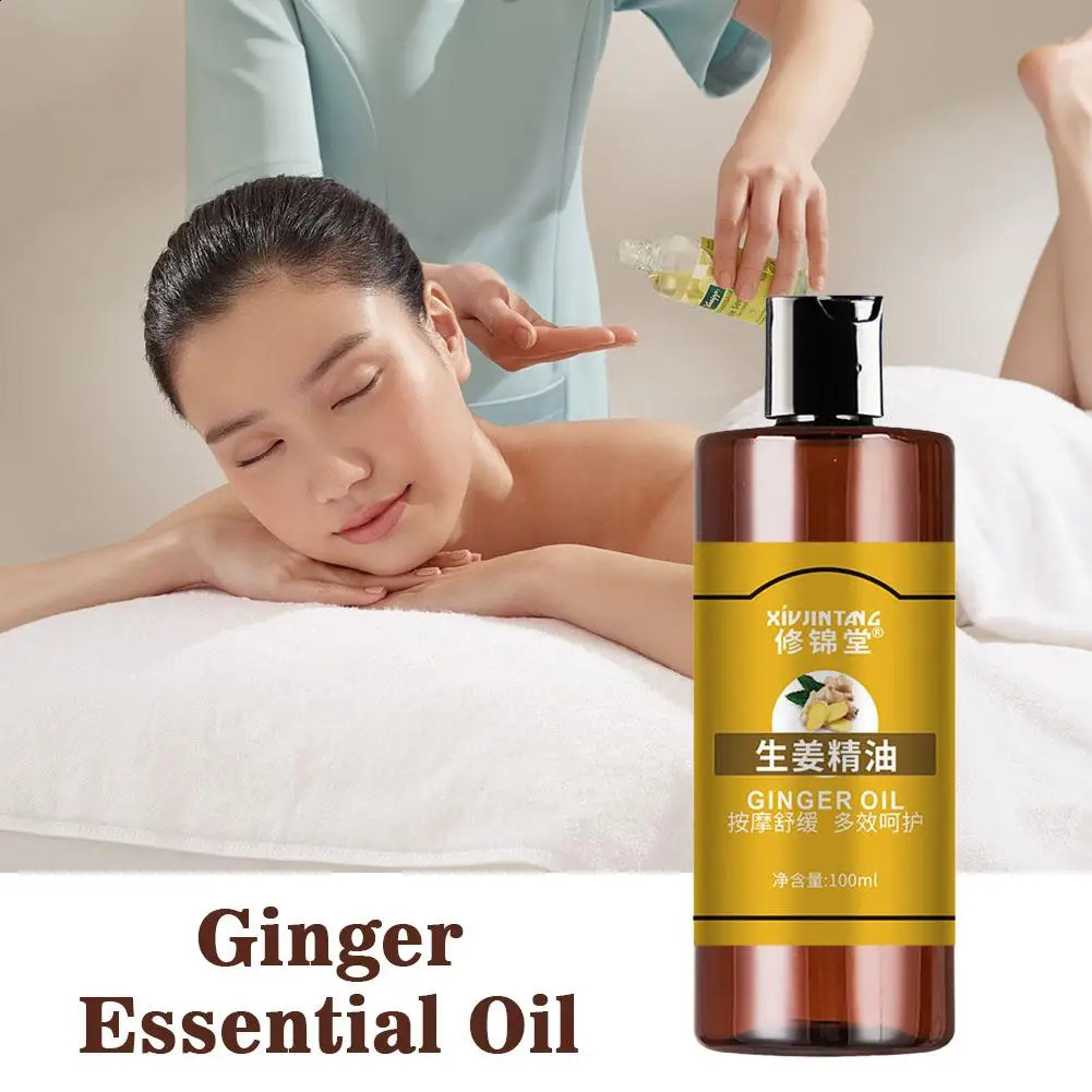 Ginger Essential Oil Massage izing Hydrating Pure Plant Oil Body Relax SPA For Body Skin Care Ginger Oil 251223
