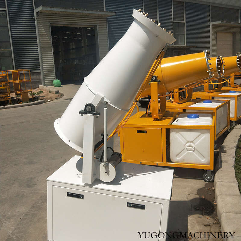 Automatic 60m Range Fog Cannon Machine with High Pressure Water Mist Technology for Construction Site Dust Control Systems