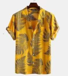 Clothing Summer New Short Sleeved Solid Color Men's Shirt Tops