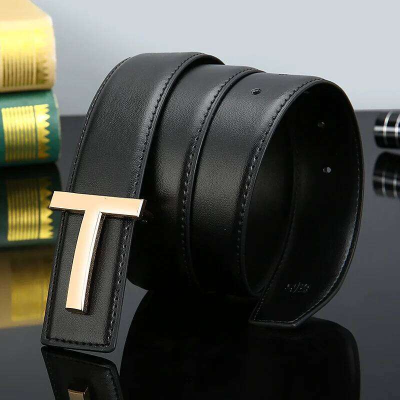 High Quality New 38mm Men Leather Designers Trouser Fashion Brand Luxury fancy vintage Strap Belt for men jeans 25N1224
