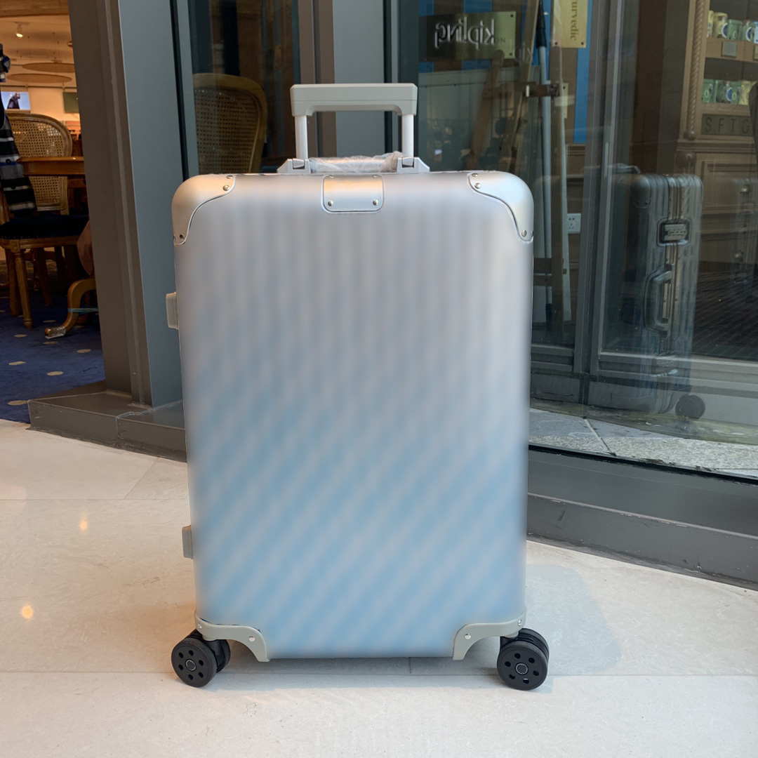 Designer co-branded Luggage Boarding Suitcases Rolling Suitcase With Wheel Travel Lager Capacity Men Women Trolley case Combination Lock Luxury aluminum Luggage
