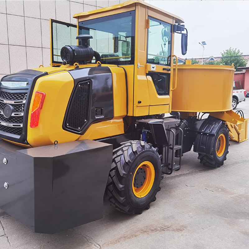 All-in-One Self-Loading Cement Mixer Truck with Hydraulic Hopper & Spare Parts Kit