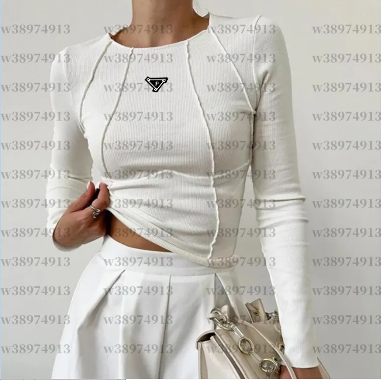 2026 new Women T Shirts Long Sleeves Spring Autumn Outwears For Lady Slim Tees Tops Shirts With Letters Tshirt Fashion Style Shirt