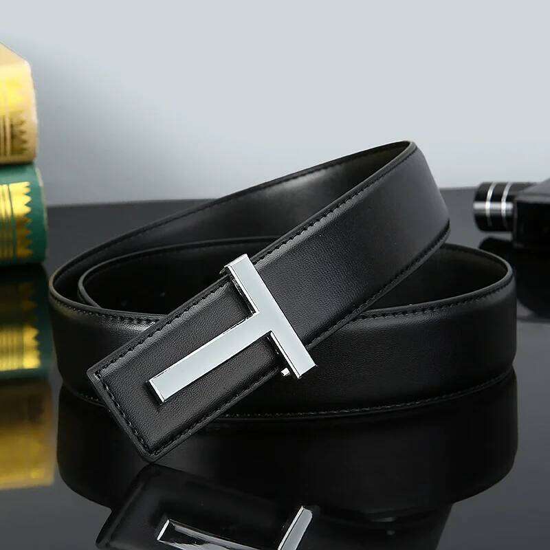 High Quality New 38mm Men Leather Designers Trouser Fashion Brand Luxury fancy vintage Strap Belt for men jeans 25N1224