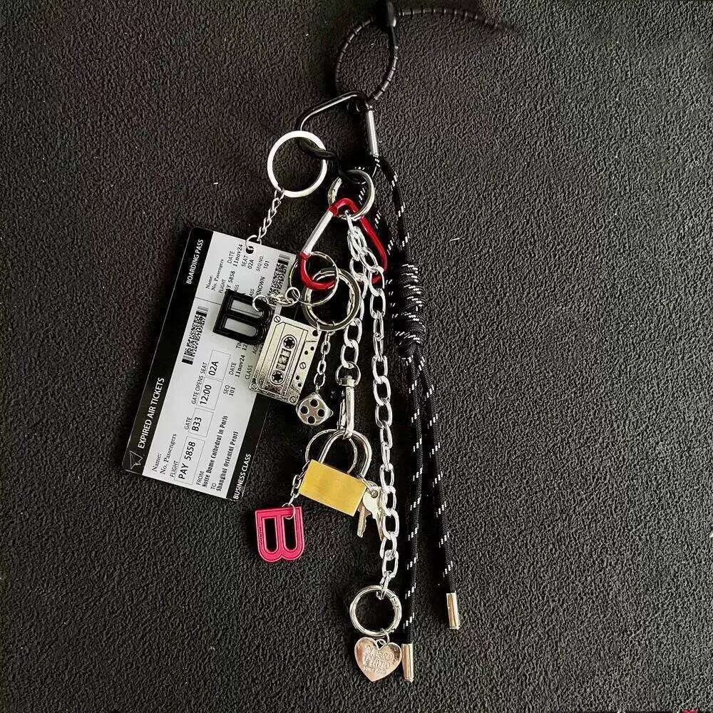 New Creative Series Of Fashionable Accessories Motorcycle Bags Rodeo Chain Decorations Keychains Pendants Phone tags X251224