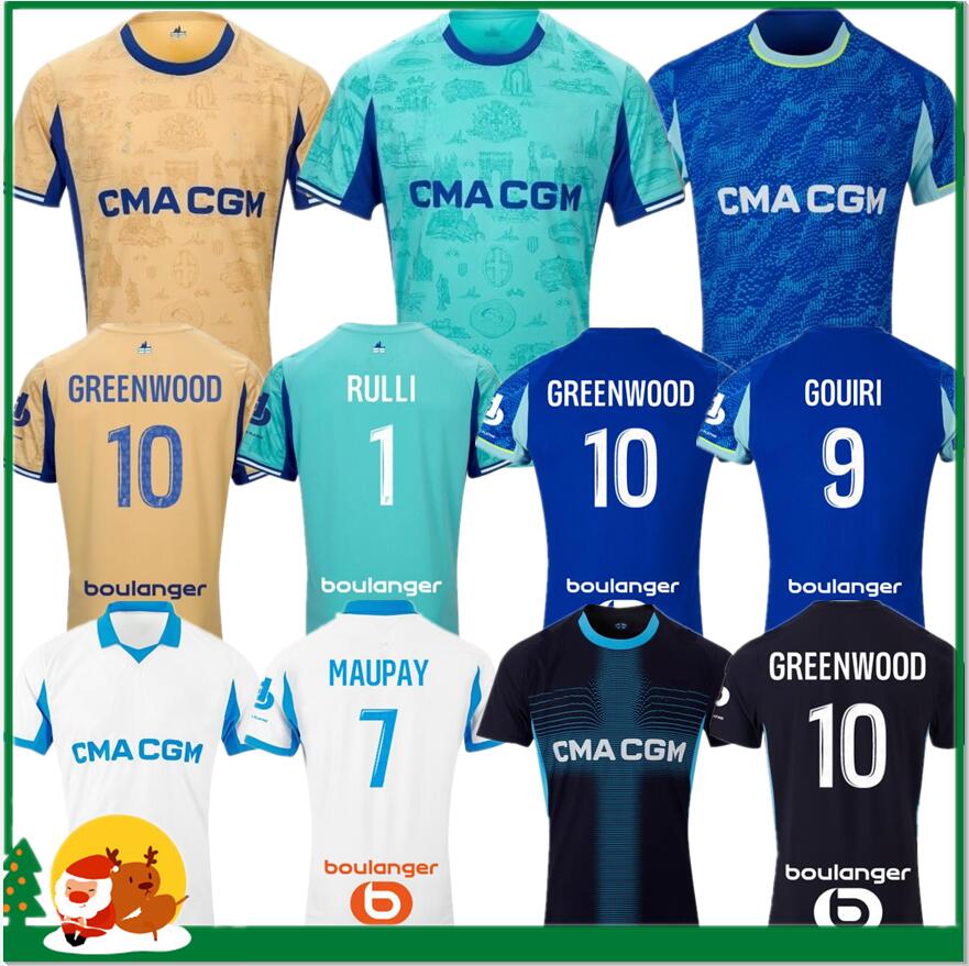 25 26 MarseilleS 4th soccer jerseys 2026 OM AUBA PAIXAO GREENWOOD VAZ PAVARD GOUIRI AGUERD maillot foot HOJBJERG ANGEL RULLI football shirts Men kids kit shorts socks