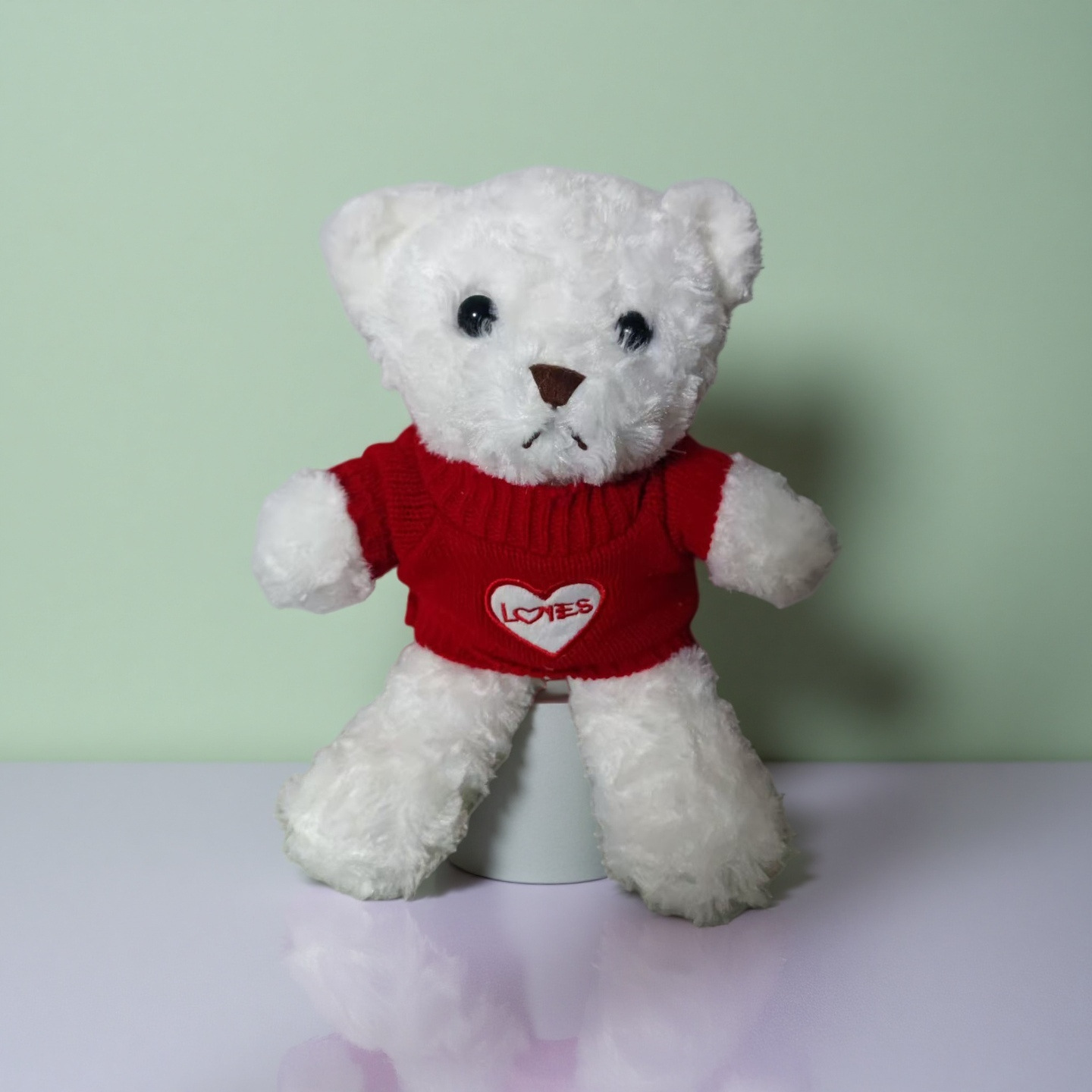 Free Shipping New 30 CM Viral Teddy Bear Bouquet Gift, Knit Sweater Plush Toy Valentine's Day, Cuddly Stuffed Animal for Hugging & Decoration W26