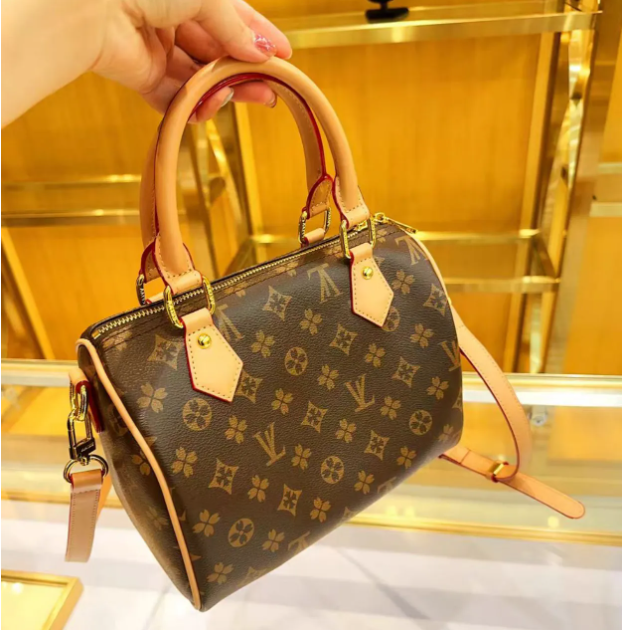 Top Designer Mini Nano Shoulder Bag Women Leather Denim Crossbody Luxury Brand Embossed Tote Purse Brown Flower Handbag15