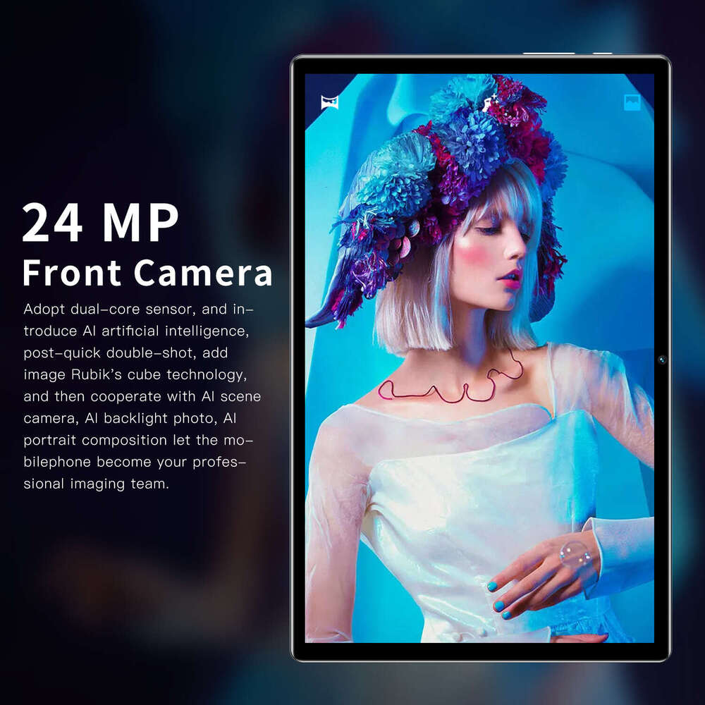 Renowned brand V62 cross-border new 10.1-inch smart tablet 12+512G high-definition Android intelligent calling WiFi sourceCKS