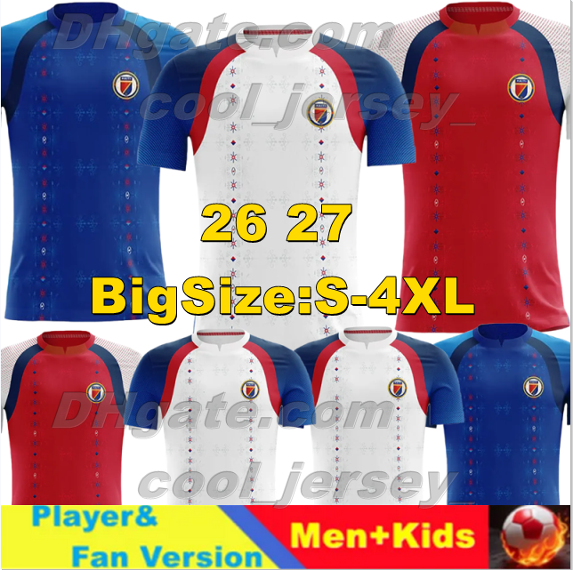 26 27 Haiti World Cup Soccer Jerseys national football team PIERROT DANLEY LOUICIUS PICAULT CASIMIR Football Shirts 2026 ETIENNE JR. PICAULT FORTUNE Men Uniforms
