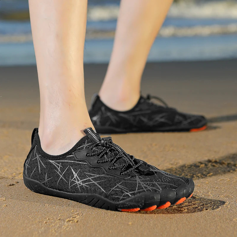 Men Aqua Shoes Barefoot Water Shoes Beach Upstream Wading Swimming Sneakers Women Anti-Slip Quick-Drying Outdoor Sandals Unisex 251223