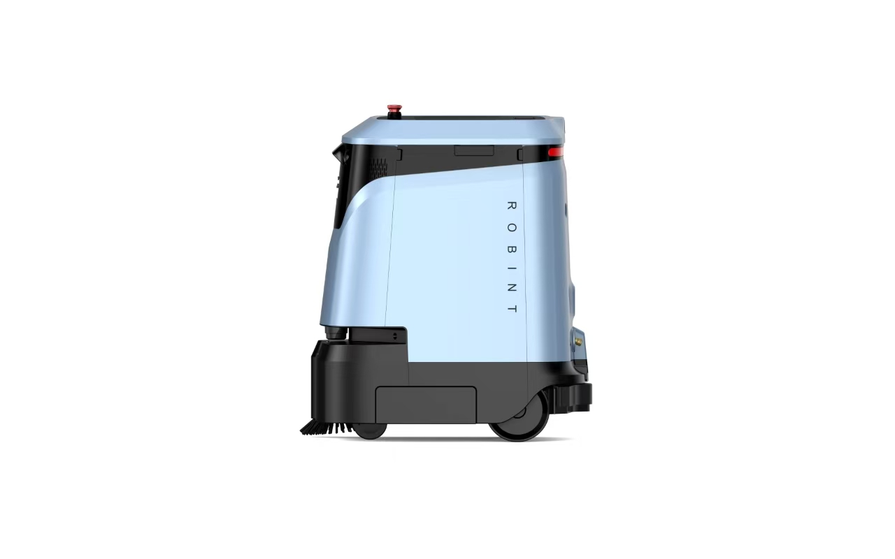 Industrial Cleaning Robot with LiDAR: Enhanced Positioning for Large-Scale Spaces